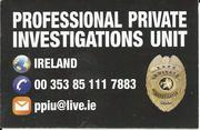Professional Private Investigations Unit